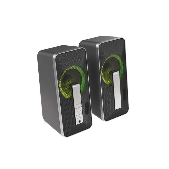 Комплект акустичних систем 2.0 Genesis Helium 100BT, 10 Вт, чорний