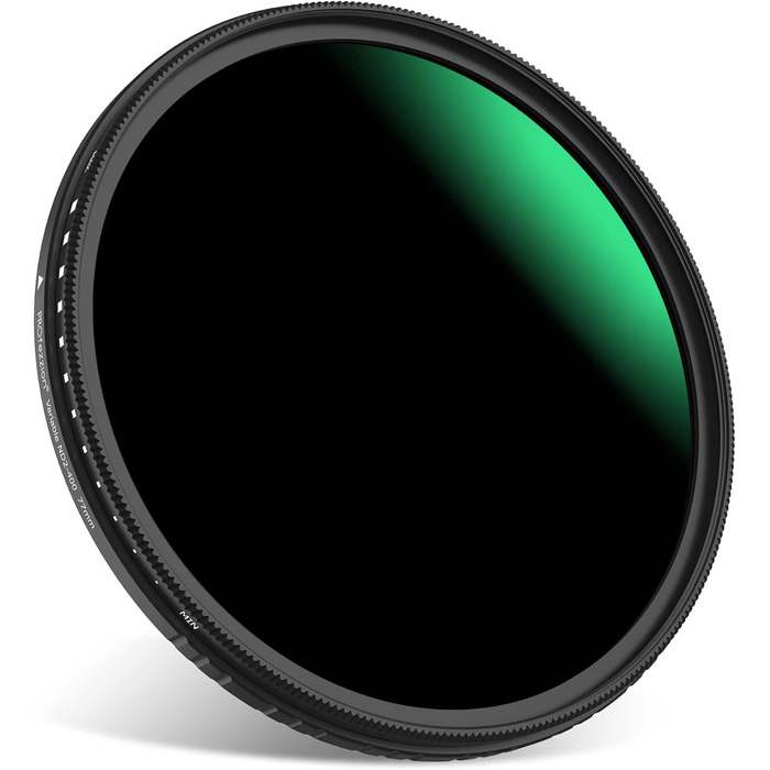 Фільтр ND змінної щільності Graufilter 72mm для DSLR камер, Sigma, Nikon - ND2-ND400, водонепроникний