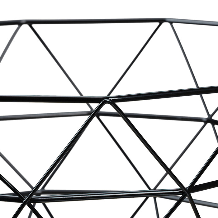 Relaxdays Fruit Basket, Grid Design