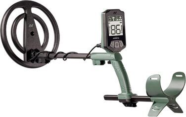 Металодетектор Minelab X-Terra Voyager - професійний, для дорослих, водонепроникний, 4 режими, з навушниками, рюкзаком та лопатою (ліс, зелений)