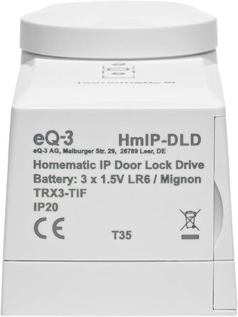 Електронний дверний замок Homematic IP HmIP-DLD з радіокеруванням