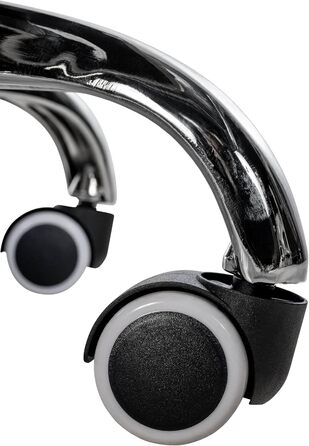 Ергономічне крісло для офісу Amadora I, регульована висота, поворот на 360°, обтягнення екошкірою або тканиною, міцне, витримує до 120 кг, колір: коричневий, матеріал: екошкіра/тканина