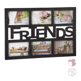 Relaxdays Photo Frame for Friends - Holds 6 Photos