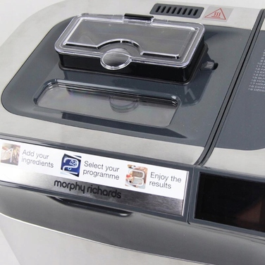 Хлібопічка Morphy Richards 502000, сріблястий/сірий, 600 Вт