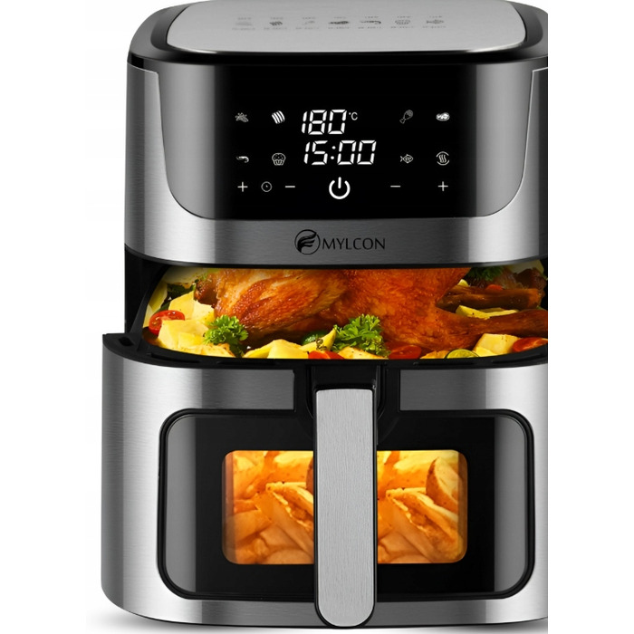 Аерофритюрниця MYLCON 8 л 1800 Вт з електронним термостатом
