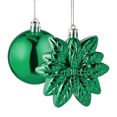Relaxdays Set of 100 Christmas Baubles