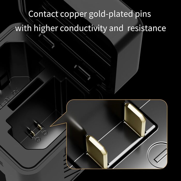 Зарядний кейс ZGCINE PS-W126 для камер з акумулятором FX NP-W126S