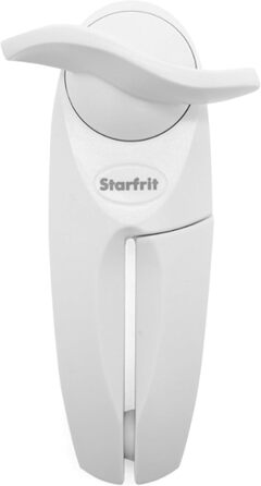 Консервний ніж Starfrit 093208, білий, ручний відкривач для банок