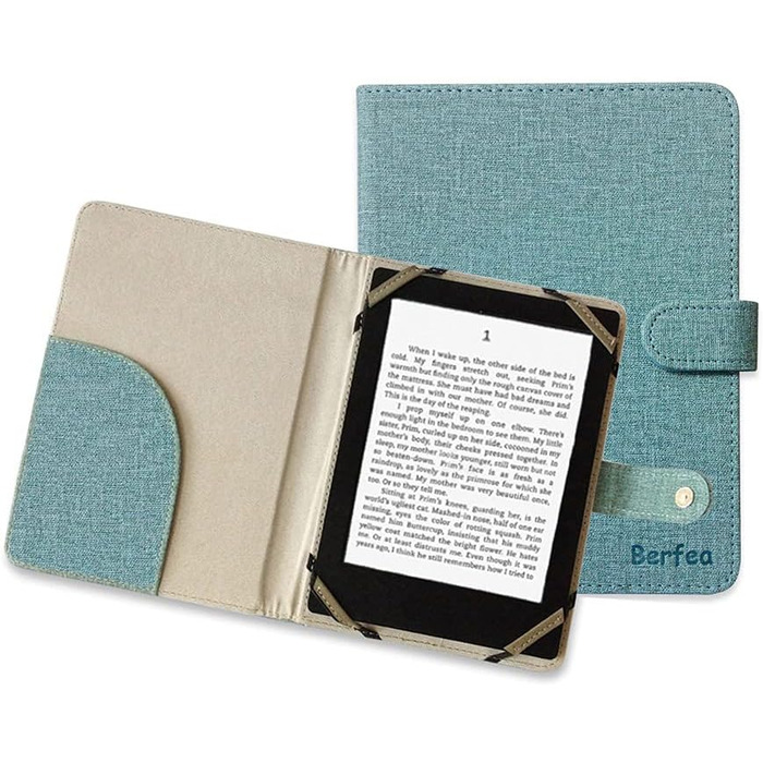 Чохол для електронного читача Sony PRS, Tolino, Kobo, BQ (6 дюймів, чорний)