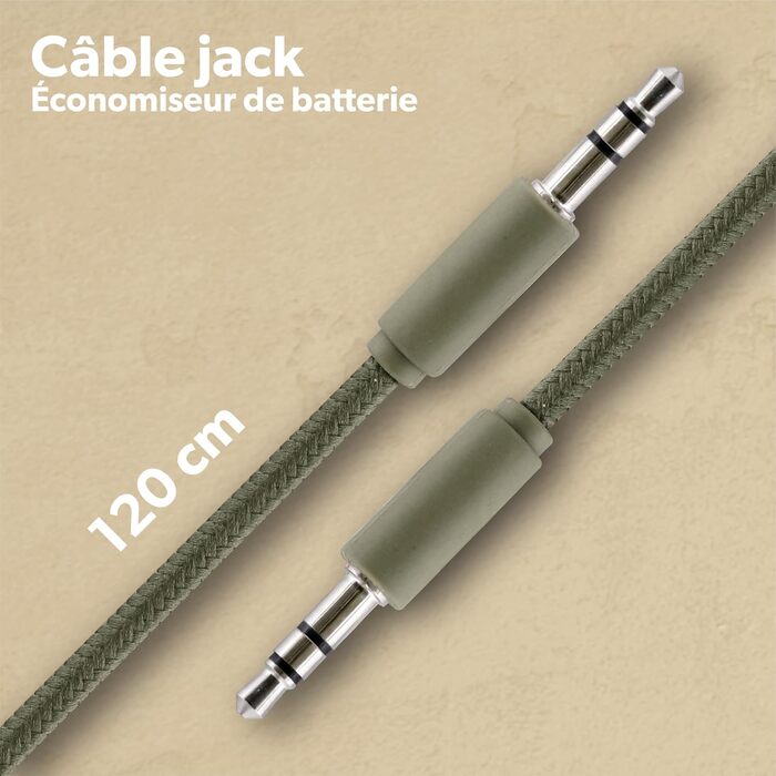 Бездротові навушники T'nB, складні, з пасивною шумоізоляцією, Bluetooth, стерео, мікрофон, до 30 годин роботи, зелені