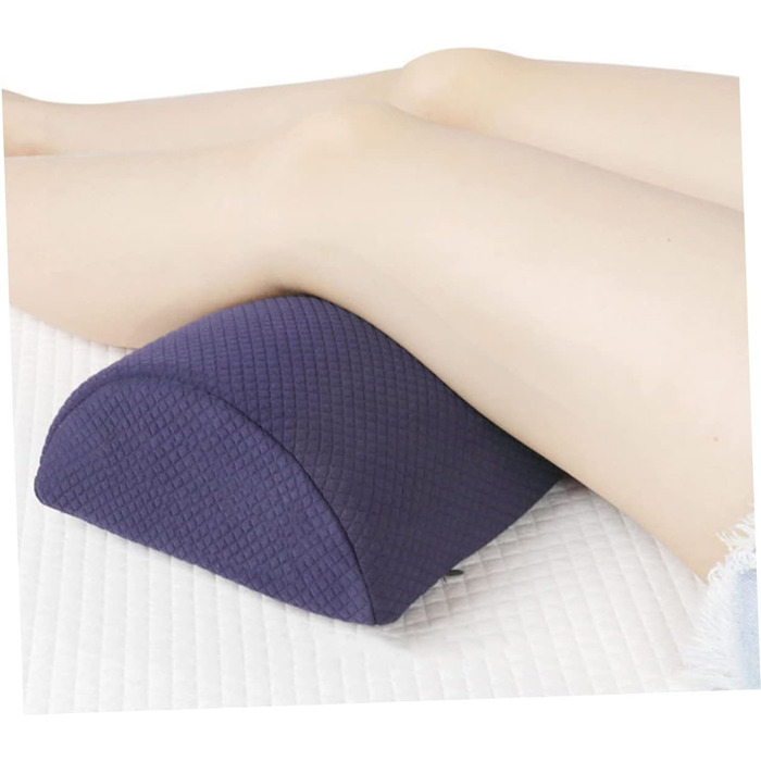 JECOMPRIS Half-Cylindrical Leg Pillow Neck Support Pillow Cushion Pillow Elastic Knee Pillow Knee Protector Rest Pillow for Office Back Pillow Sponge Neck Cushion Rest Mat Head Pillow