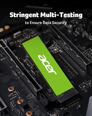 SSD Acer FA200 1TB PCIe 4.0 NVMe - Швидкий накопичувач для ПК, ноутбука, PS5 (Gen4)