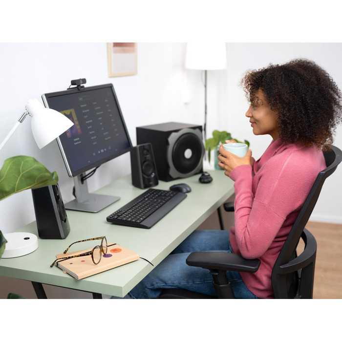 Акустична система Trust Tytan 2.1 - 120 Вт, чорний колір, з сабвуфером, для ПК