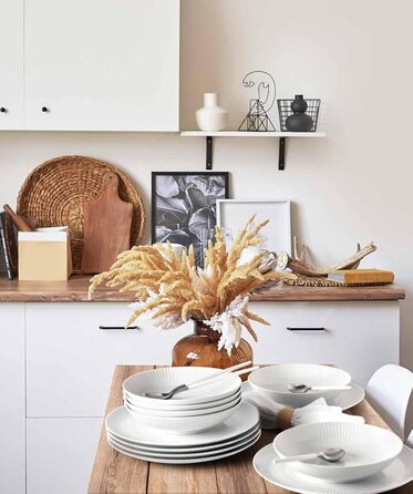 Сервіз столовий Seltmann Weiden Amina, 12-ти частинний, білий