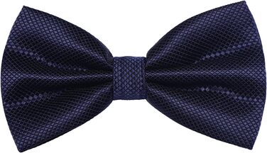 Метелик чоловічий DonDon та нагрудна хустка (темно-синій) - регульований розмір