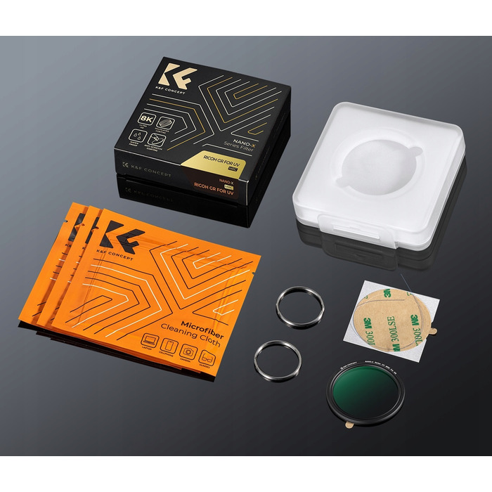 УФ-фільтр UV Nano-X MRC K&F Concept для серії Ricoh GR, GR II, GR III, GR IIIx HDF