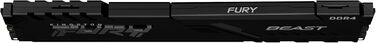 Kingston FURY Beast DDR4 32GB (2x16GB) CL18 Комплект оперативної пам'яті для ПК, 3600MHz