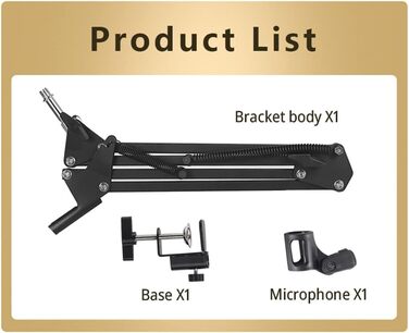 Регульований тримач для мікрофона: професійний тримач з 