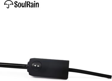 SoulRain Дощовий парасолька: вітростійкий, компактний, для подорожей та авто (кремовий)