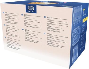 Тостер Russell Hobbs Eden: 2 відділення, 6 рівнів підсмажування, підйом, розморожування, підігрів, крихтозбірник, насадка для бургерів, чорний (27374-56)