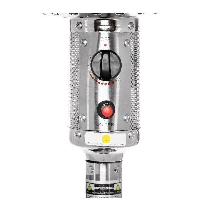 Газовий обігрівач для тераси Activa Inox Eco-Plus 13801, 9000 Вт