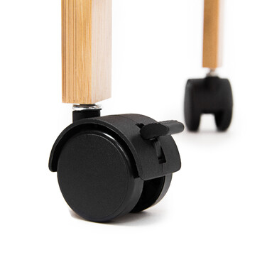 Relaxdays Kitchen Trolley JAMES L & Bottle Rack