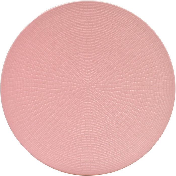 Сервіз столовий ECHTWERK 'Blanka' вінтажний, 12 предметів, для 4 осіб, рожевий. Кераміка, стильний дизайн