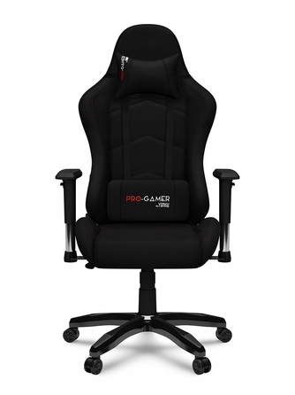 Ігрове крісло PRO-GAMER FALCON PLUS, тканина, чорне