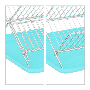Relaxdays Dish Drainer with Catch Basin