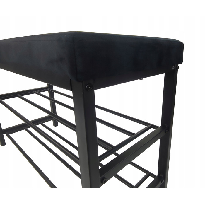 Оббита лава AGTRADE, 79 x 50 x 32 см, чорна
