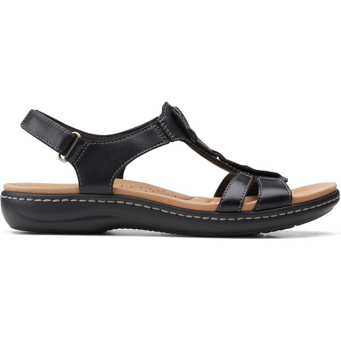 Сандалі жіночі Clarks Laurieann Kay шкіряні чорні 39 EU