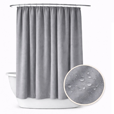 Текстильна штора для ванни NOW-ART, 150 x 180 см