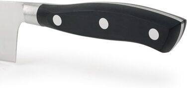 Ніж Arcos Riviera Santoku 180 мм з нержавіючої сталі з ручкою з POM - чорний