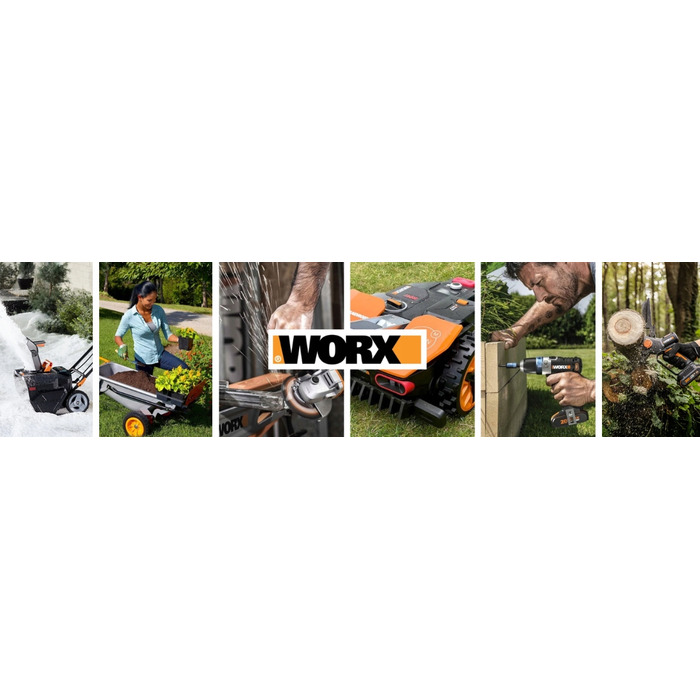 Робот-газонокосарка WORX Landroid Vision Cloud WR340E для ділянок до 600 м², зі стереокамерою та RTK