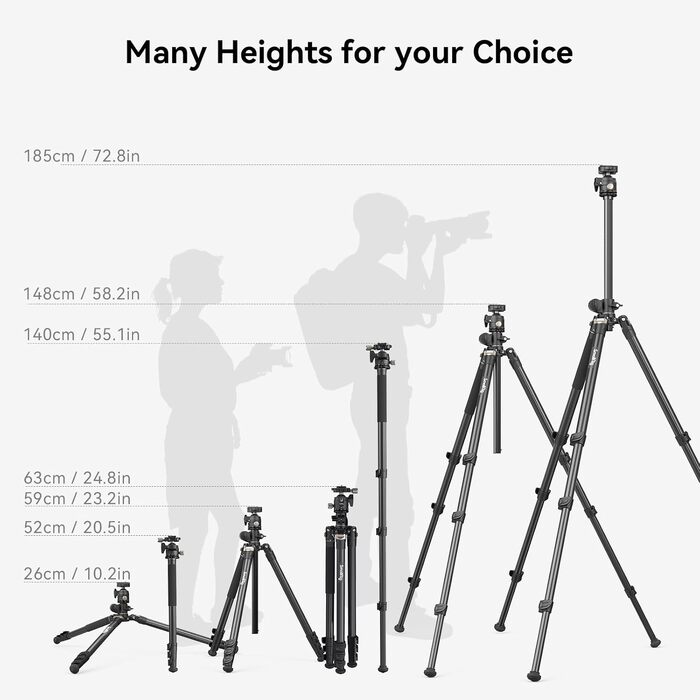 Штатив для камери SmallRig 185 см (73