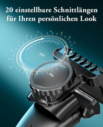 Триммер для тіла Kensen 2-в-1 для чоловіків: для особистої гігієни, тіла, обличчя. З насадкою, для сухого та вологого гоління, USB-C, зелений