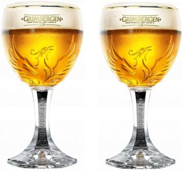 Kelch/Glas TUFF LUV Grimbergen, 33 cl, 2 шт. - келих для пива, 2 штуки