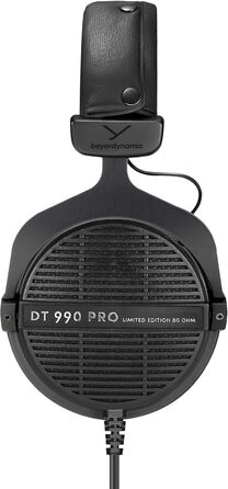 Навушники Beyerdynamic DT 990 PRO (80 Ом, Чорні) - професійні студійні навушники для міксування, мастерингу та редагування, Made in Germany