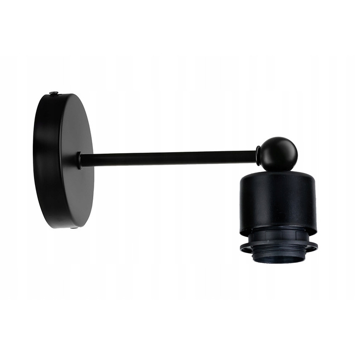 Настінний світильник-бра E27 з зеленим смугастим абажуром, 20 см