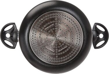 Каструля Pensofal Biostone Pastasì 5 л, 20 см, чорна, антипригарна
