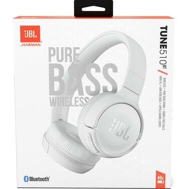 Бездротові навушники JBL Tune 510BT, білі