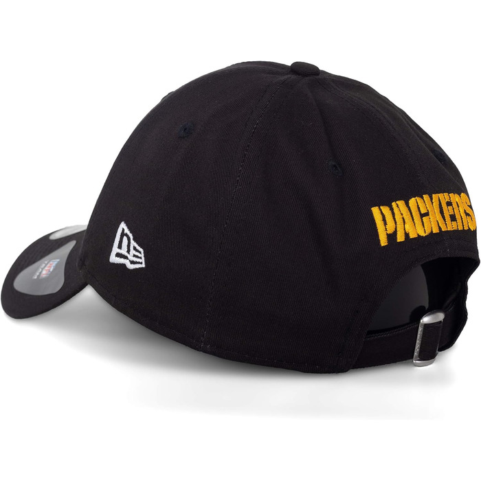 Кепки New Era - Бейсболки MLB NBA NFL - Лімітовані дизайни: Yankees, Lakers, Bulls, Raiders, Chiefs, Dodgers, Seahawks, Sox, 49ers, Green Bay Packers (Чорний V3)