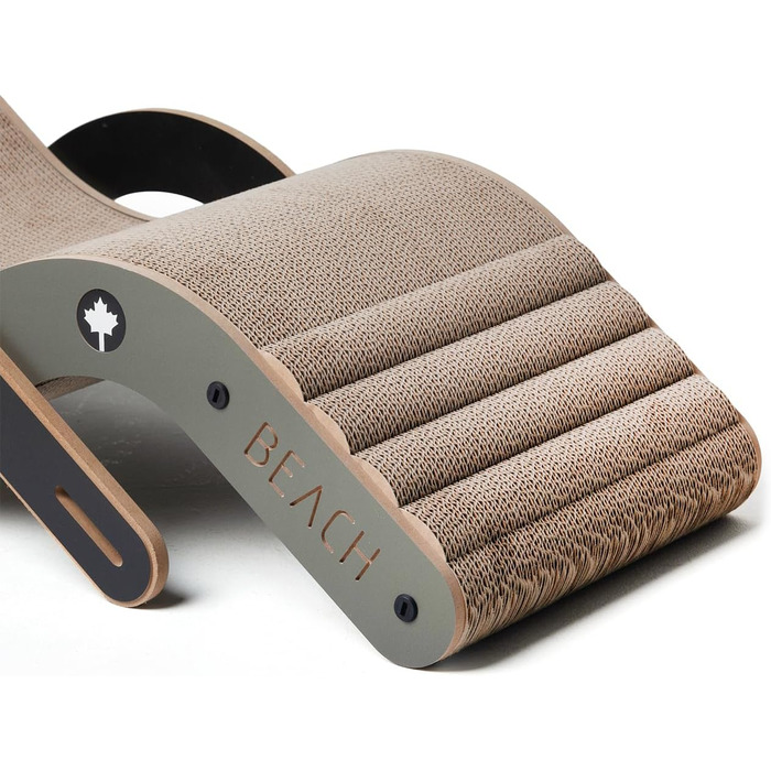 Крісло-лежанка для котів Beach Chair від CanadianCat Company: крізь-доріжка, лежанка, гамак | 70 x 35 x 25 см