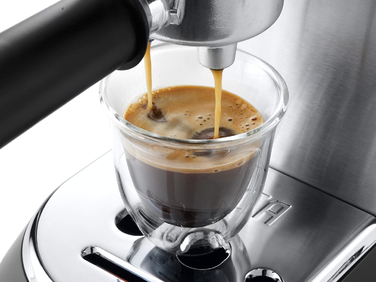 Ріжкова кавомашина De'Longhi EC 685.M, 1350 Вт, сріблястий/сірий