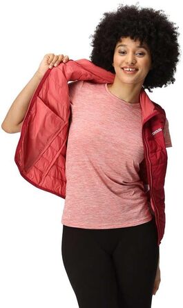 Жіночий bodywarmer Regatta Hillpack – тепла куртка без рукавів, 40, RumbRd(MnRd)