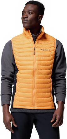 Жилет чоловічий Columbia Powder Pass, пуховий, XXL, Koi/Schwarz