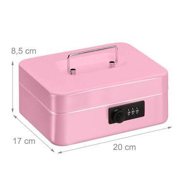 Relaxdays Combination Lock Cash Box