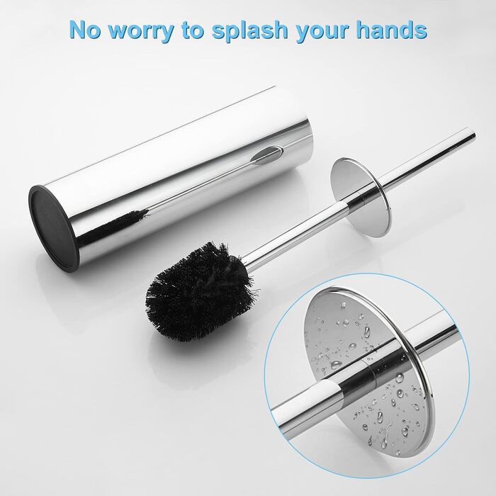 BGL 304 Stainless Steel Toilet Brush Holder (Chrome Finish)