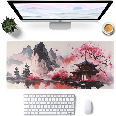 Килимок для миші ігровий XXL 900x400 мм, з антиковзким покриттям, водонепроникний, для ПК, MacBook, Laptop