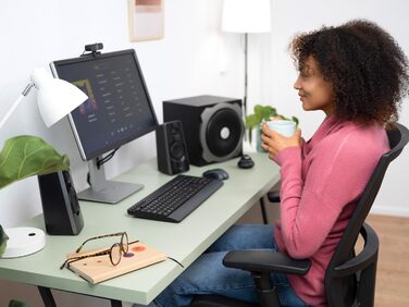 Акустична система Trust Tytan 2.1 - 120 Вт, чорний колір, з сабвуфером, для ПК